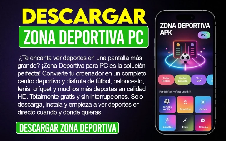Zona Deportiva para PC – Mira Deportes en Vivo Gratis 2 Zona Deportiva para PC